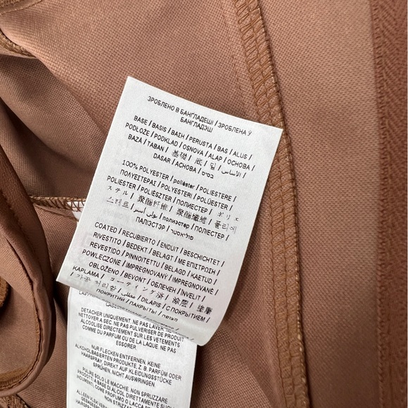 Guess Brown Faux Leather Bustier S NWT - Picture 9 of 9